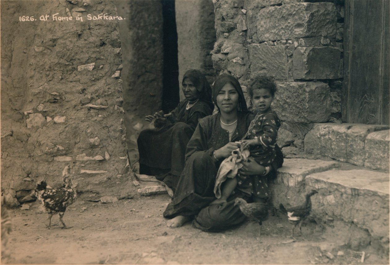 Hemma i Sakkara, Egypten, 1936 av Unbekannt