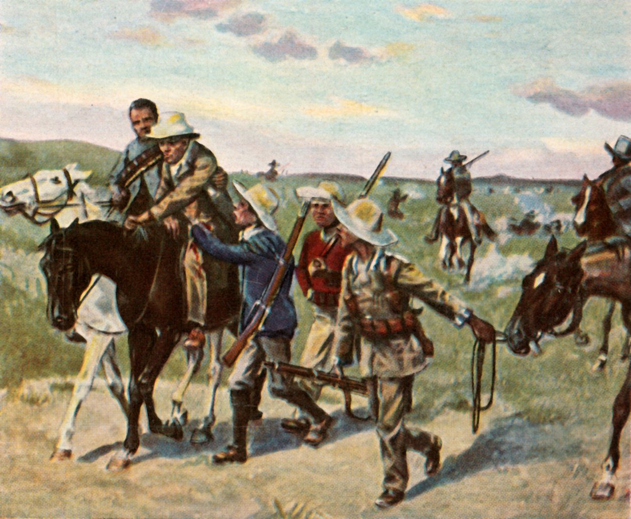 På Okaharui, 3 april 1904, 1936. av Unbekannt