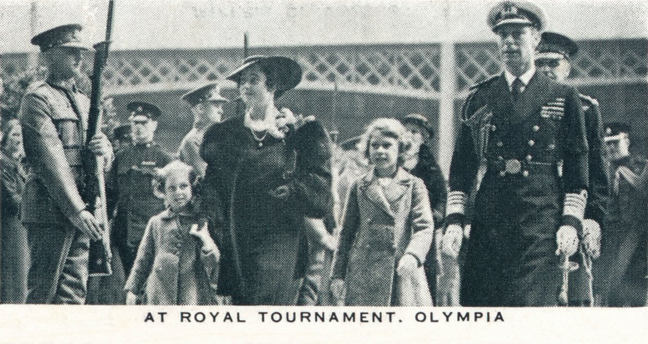 Vid Royal Tournament, Olympia, 1936 1937 av Unbekannt