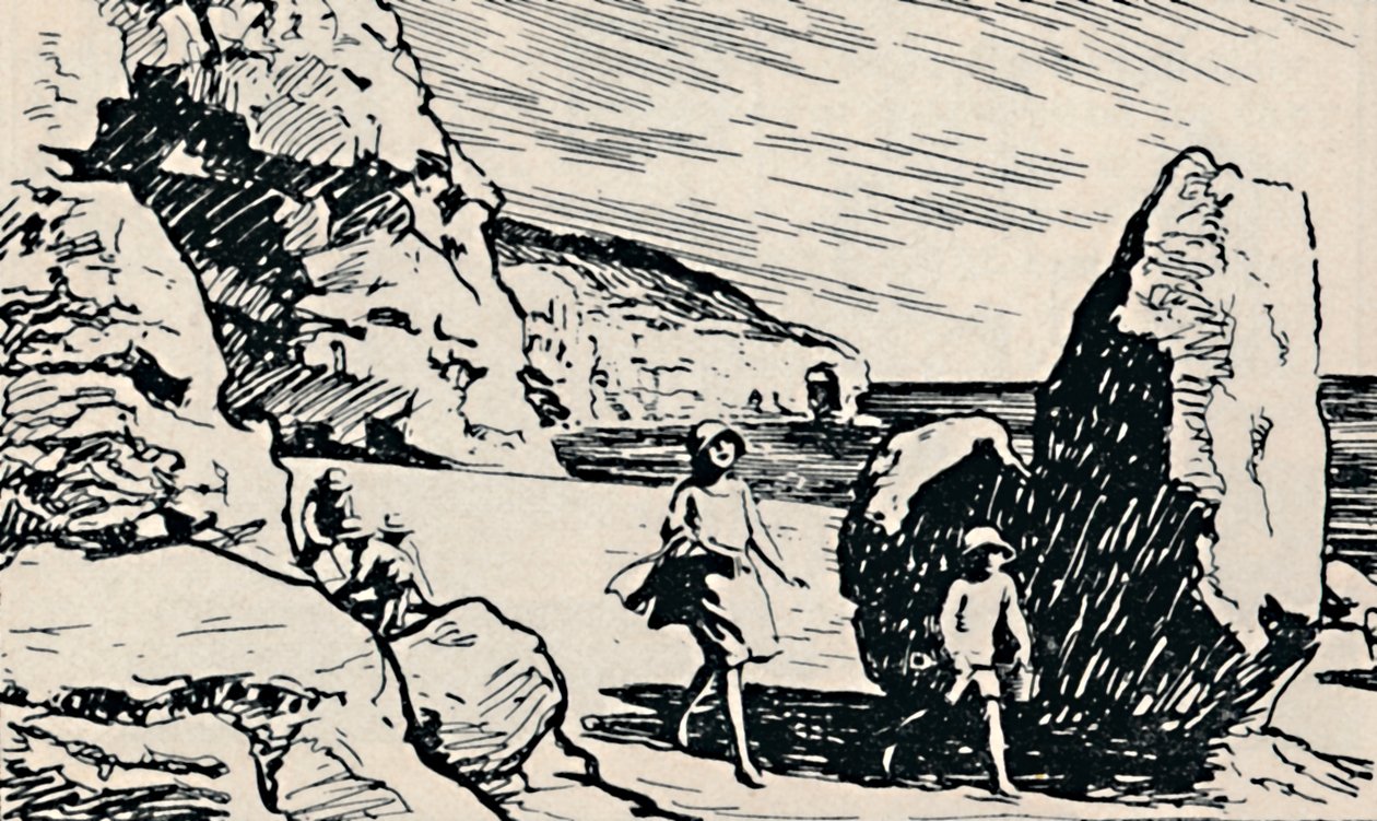 På Tilly Whim, 1929 av Unbekannt
