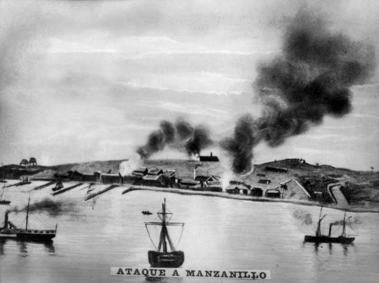 Attack av Manzanillo, 1873, 1920-talet av Unbekannt