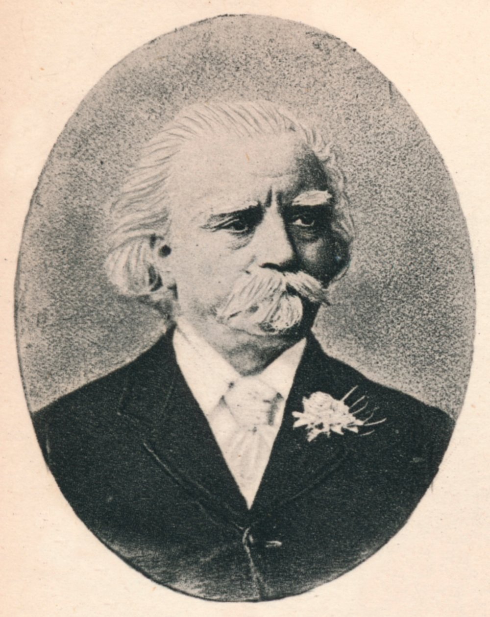 August Manns., 1895 av Unbekannt