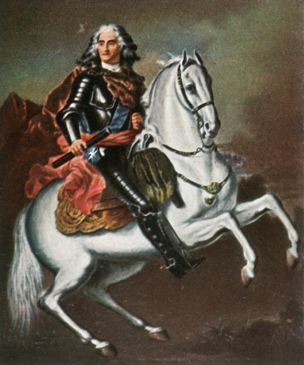 Augustus II den Starke, 1718, 1936. av Unbekannt