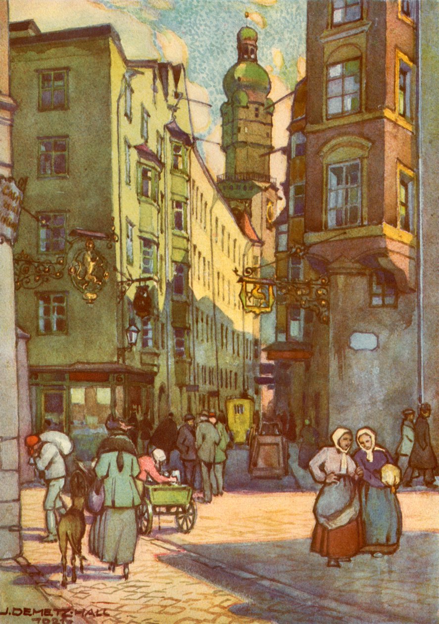 Från Der Altstadt, Gamla stan, c1929. av Unbekannt