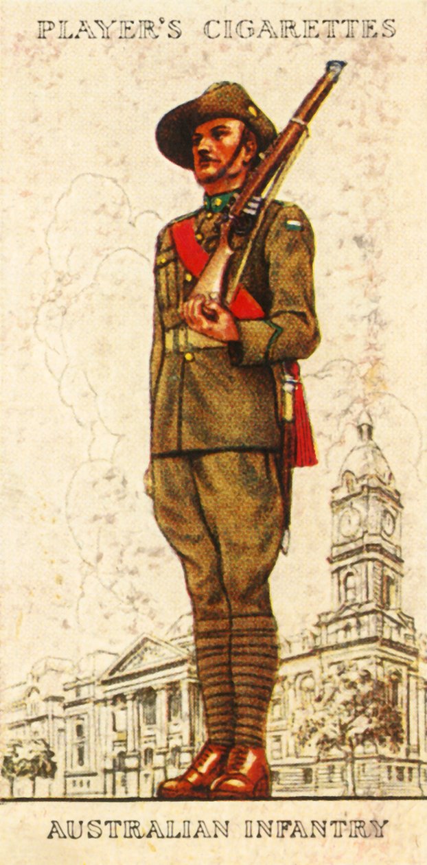 Australiskt infanteri, 1936. av Unbekannt