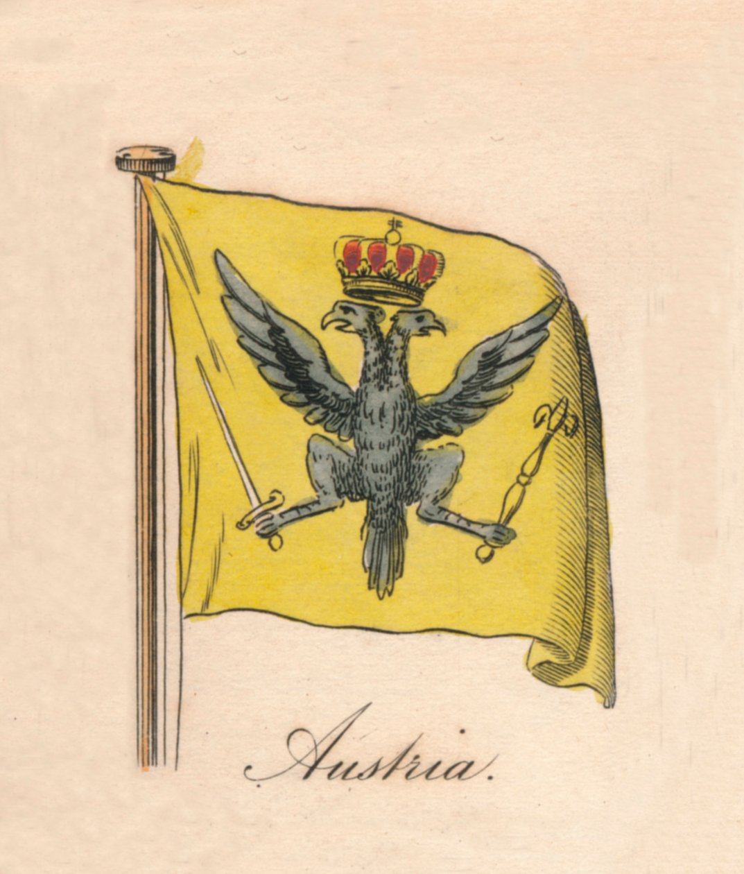 Österrike, 1838 av Unbekannt