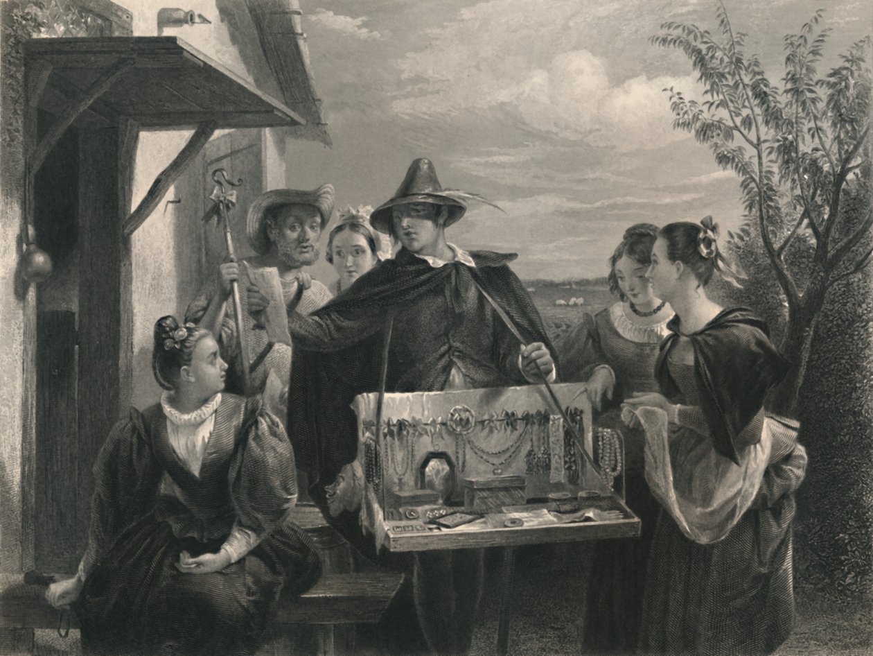 Autolycus The Winters Tale, c1870 av Unbekannt