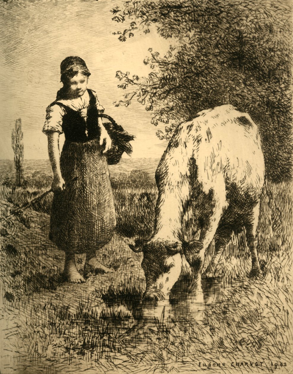På fälten, 1903. av Unbekannt