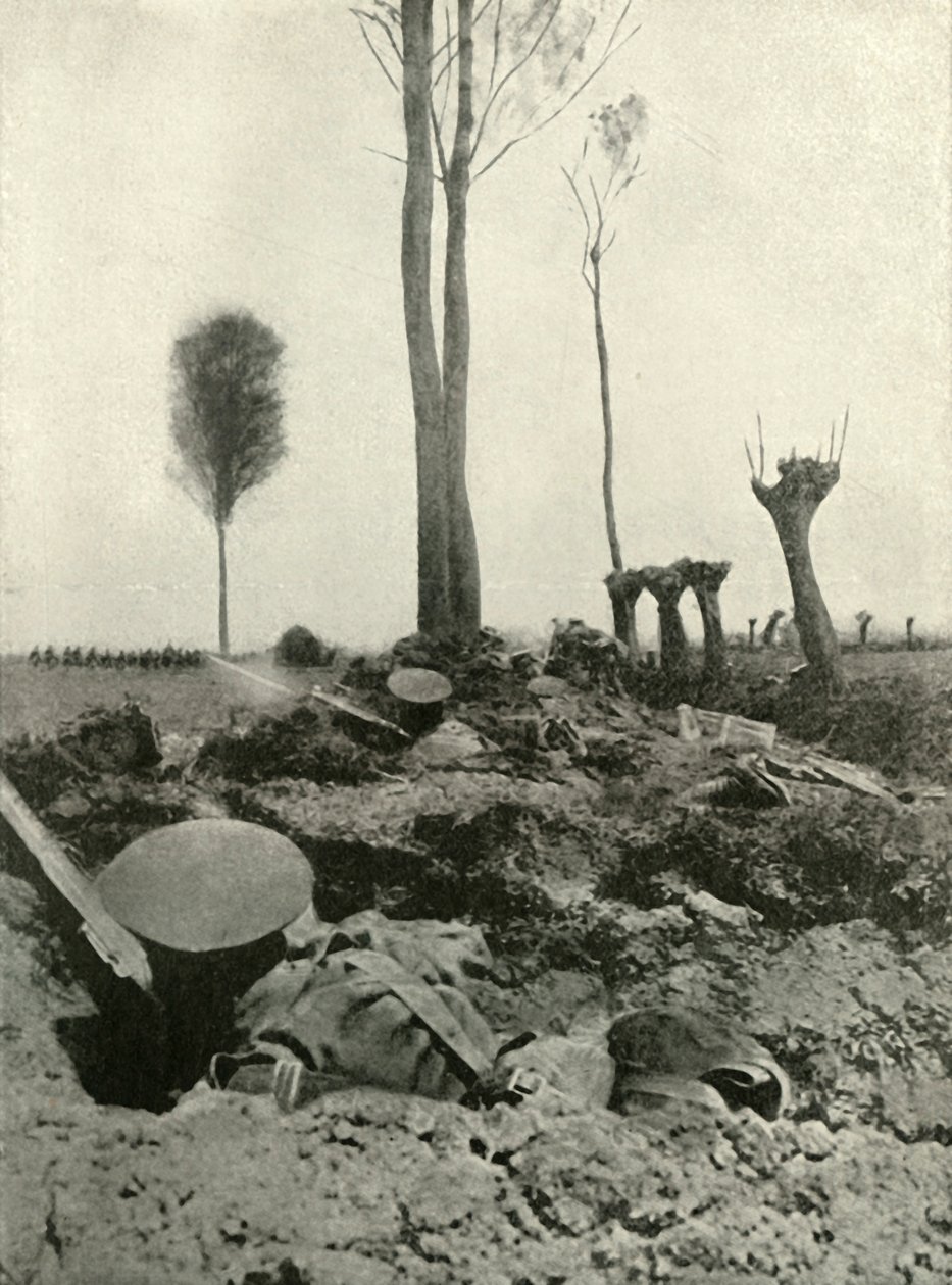 I väntan på attacken, 1919. av Unbekannt