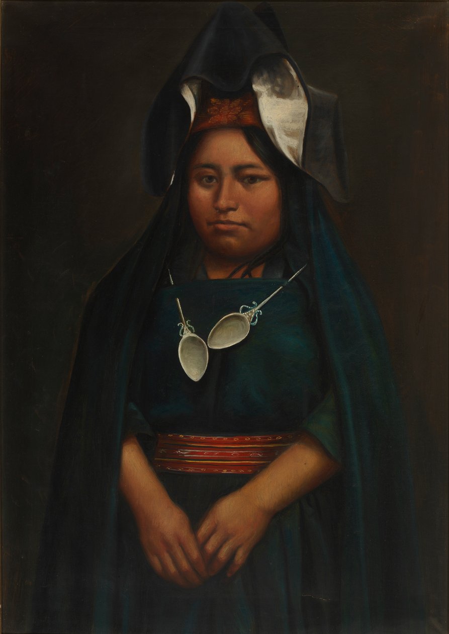 Aymara Girl, ca. 1890-1892. av Unbekannt