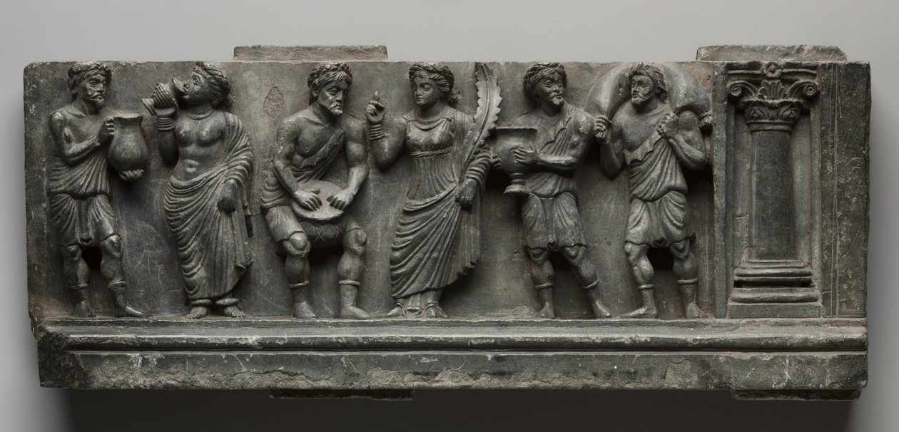 Bacchanalian Relief, 1-100. av Unbekannt
