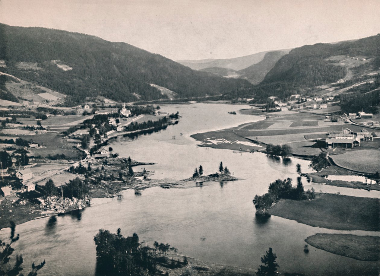 Bagn, Valdres, 1914. av Unbekannt