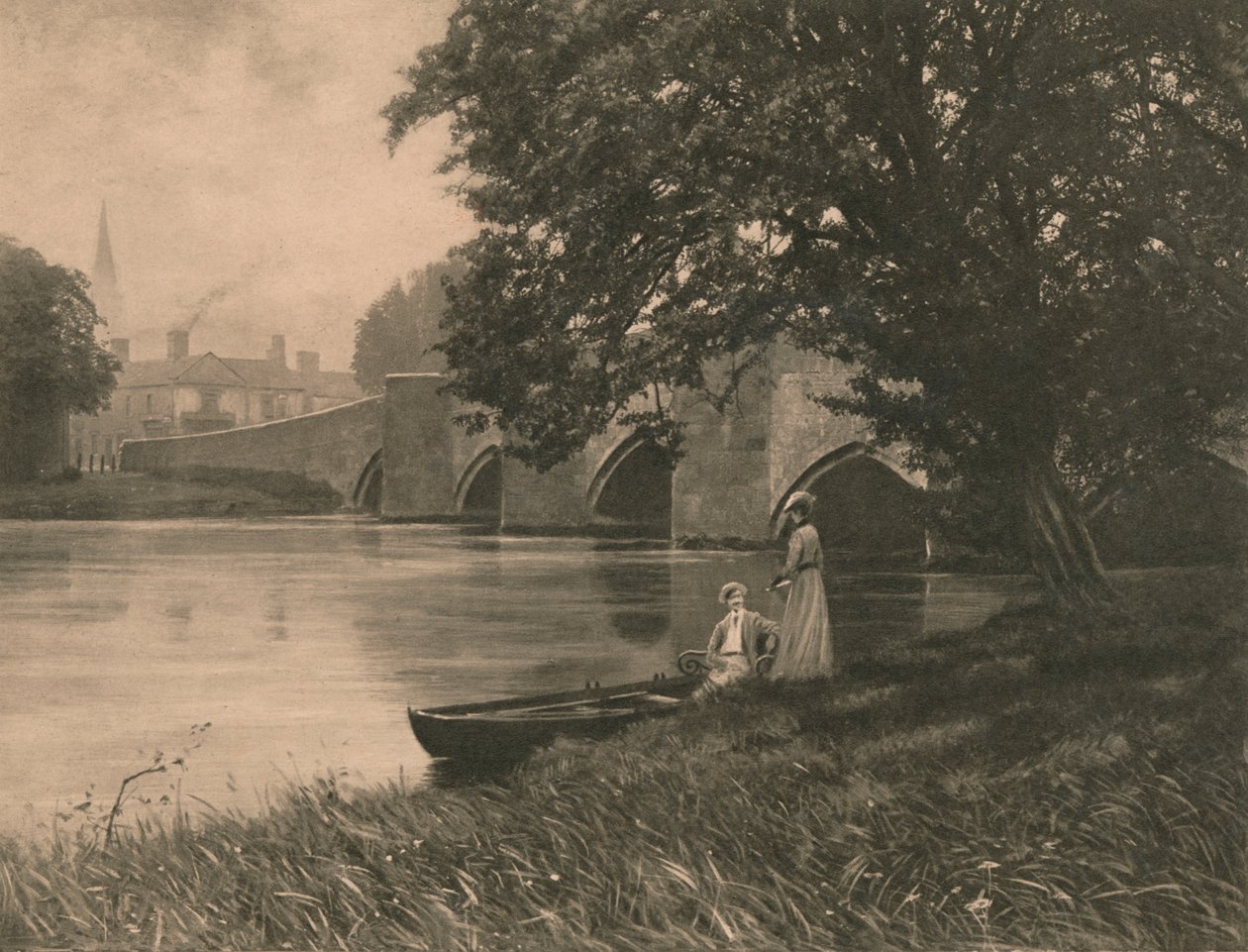 Bakewell Bride, 1902 av Unbekannt