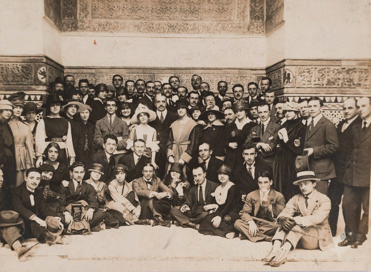 Ballets Russes i Sevilla, Spanien, 1916 av Unbekannt