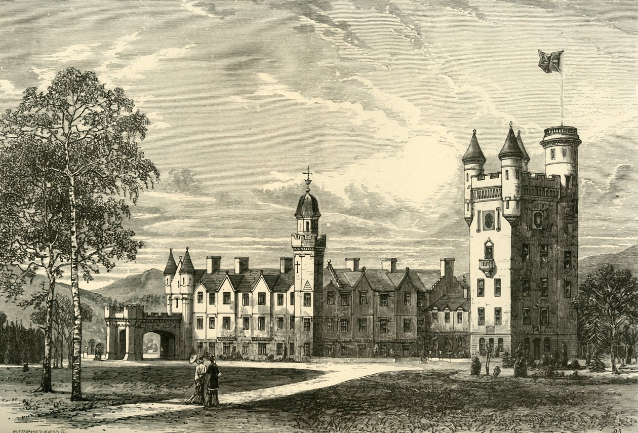 Balmoral slott, 1898. av Unbekannt