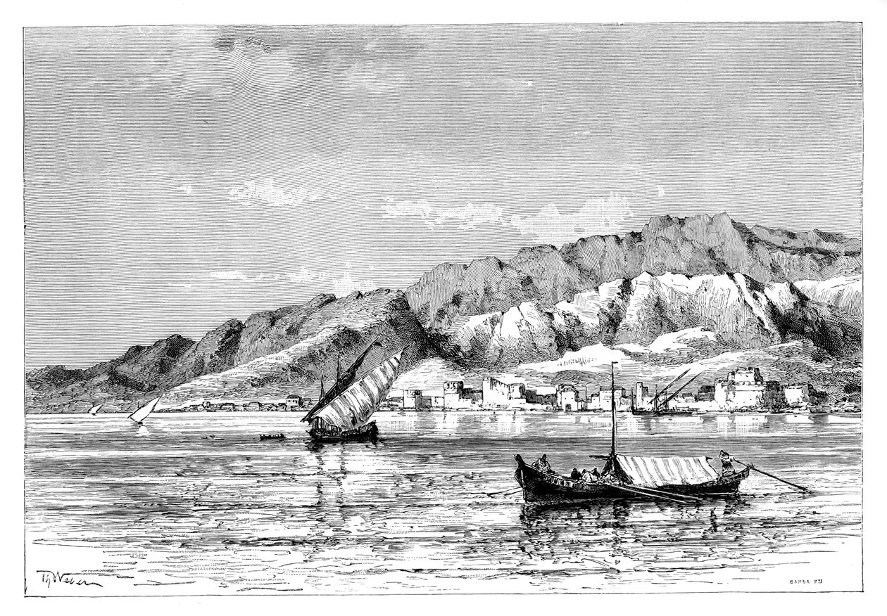 Bandar-e Abbas, Iran, 1895 av Unbekannt