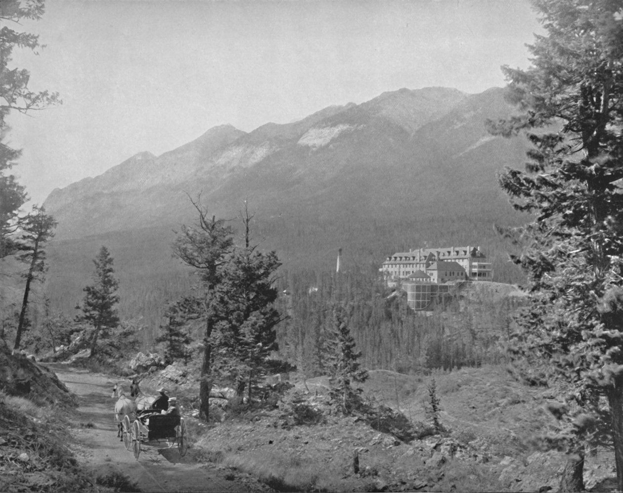 Banff Hotel, 1800-talet av Unbekannt