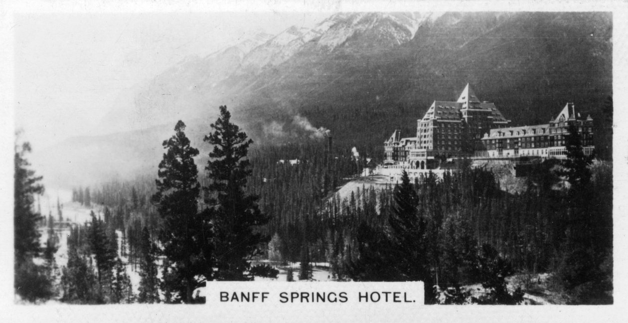 Banff Springs Hotel, Alberta, Kanada, c1920-talet av Unbekannt