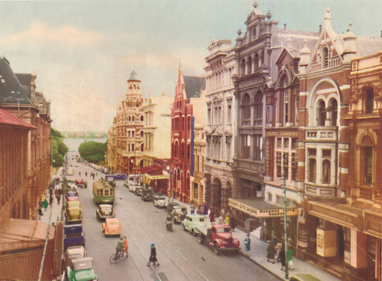 Barrack Street, c1947. av Unbekannt
