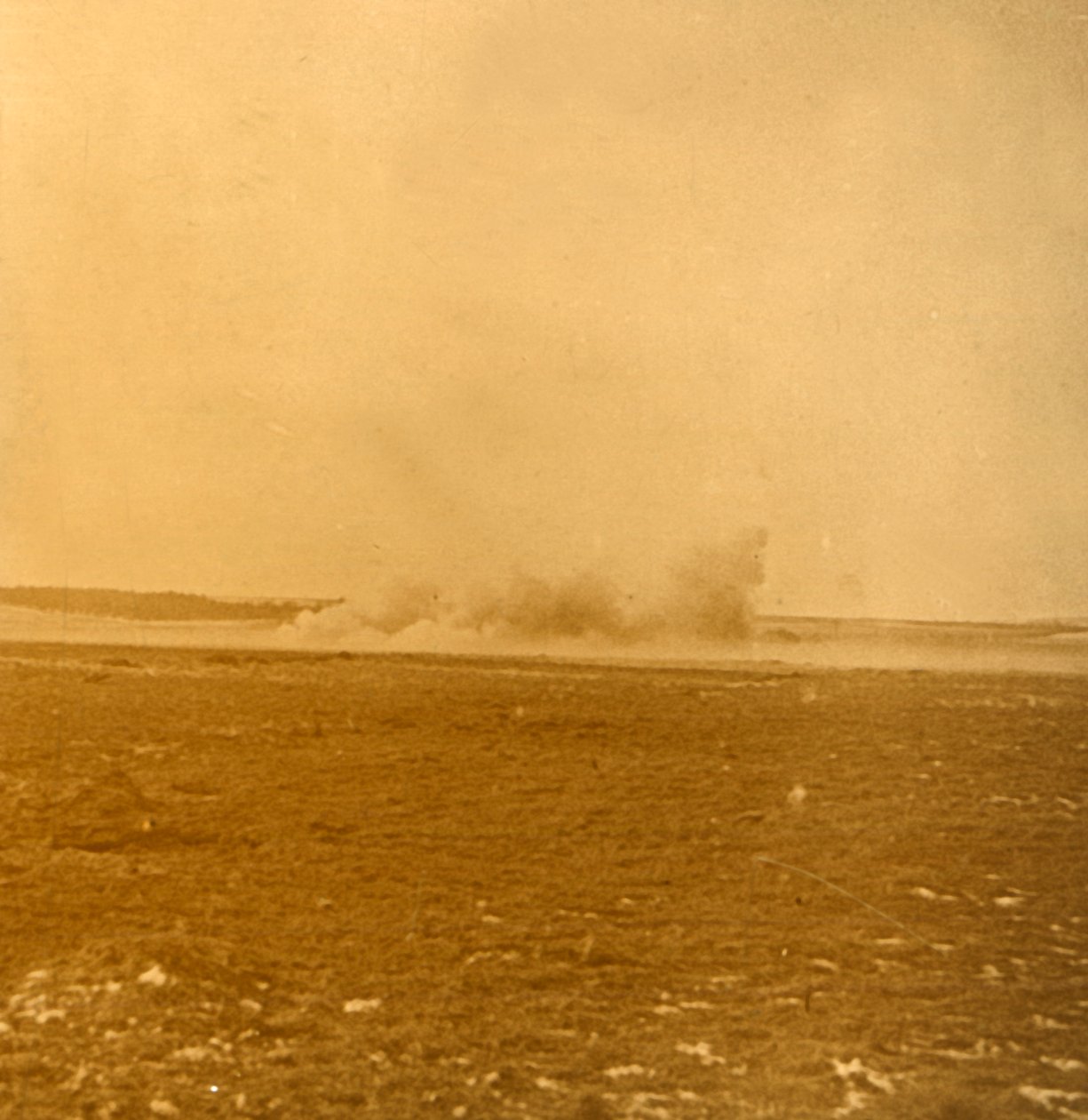 Barrage brand, c1914-c1918 av Unbekannt