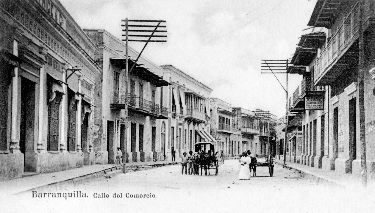 Barranquilla, Colombia, ca 1900-talet av Unbekannt