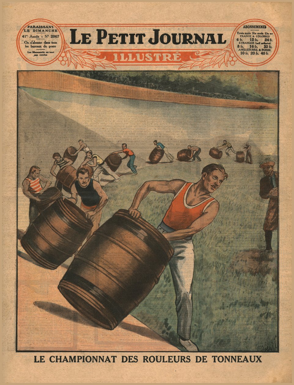 Tunnrullande mästerskap, 1930. av Unbekannt