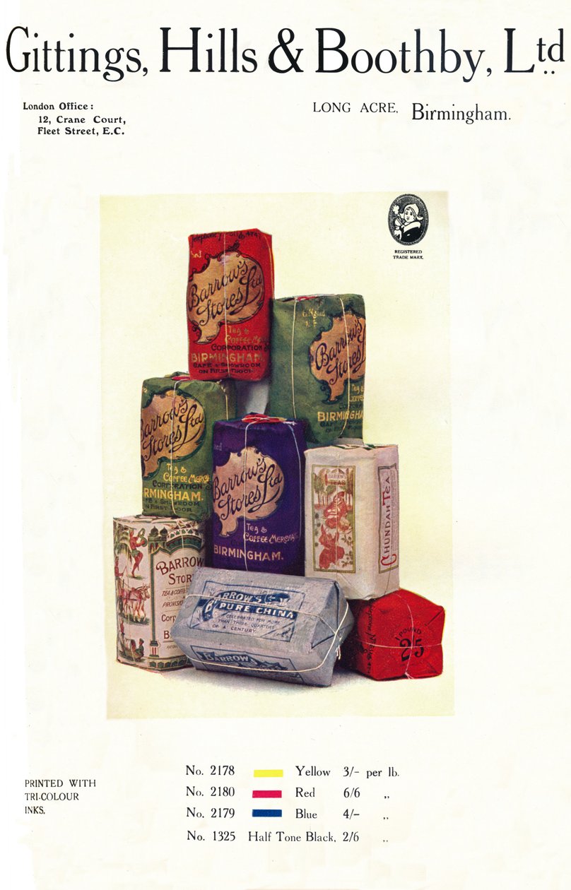 Barrows Stores Ltd. annons, 1910 av Unbekannt