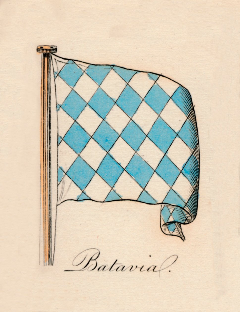 Batavia, 1838 av Unbekannt