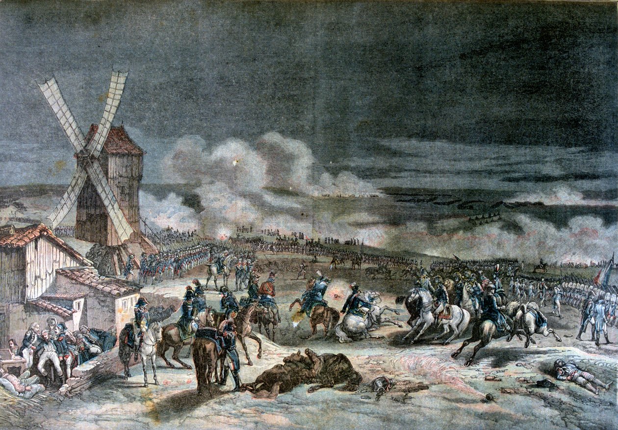 Slaget vid Valmy, 20 september 1792, 1892. av Unbekannt