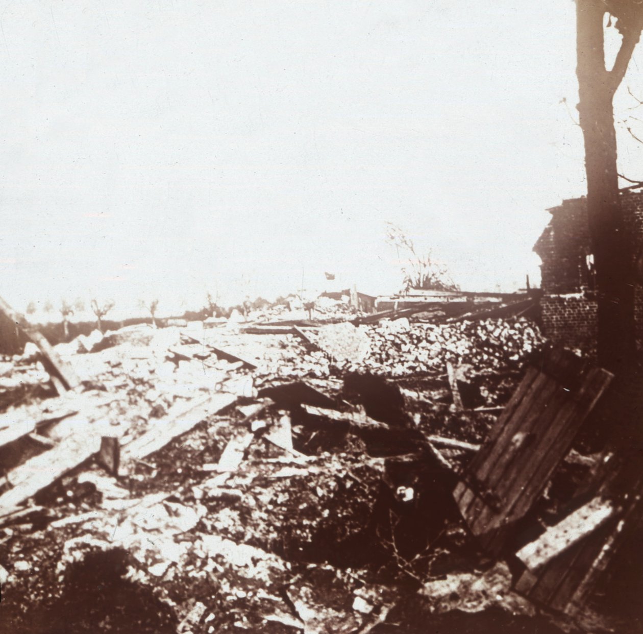 Battlefield, Roeselare, Flandern, Belgien, c1914-c1918 av Unbekannt