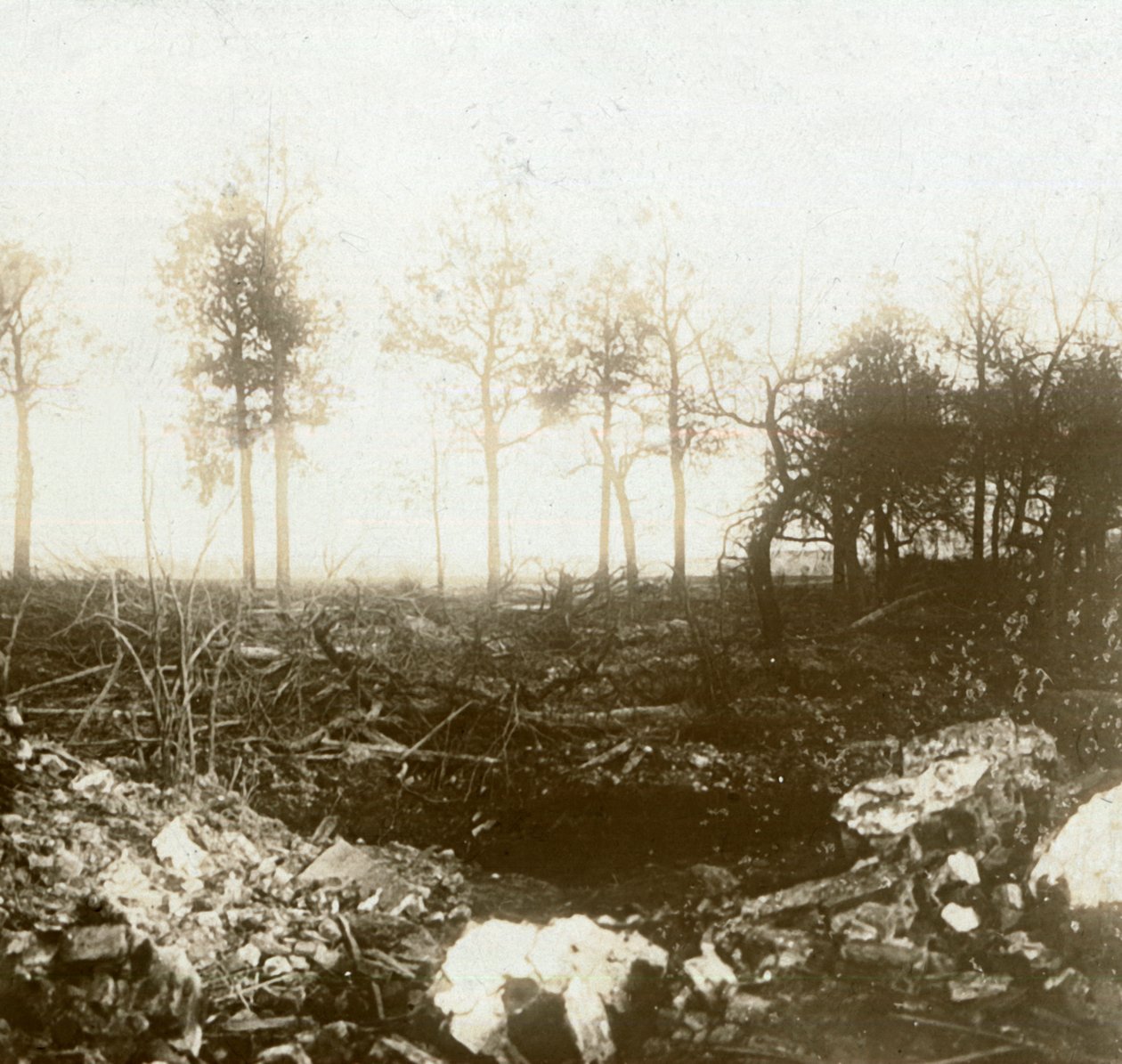 Battlefield, Roeselare, Flandern, Belgien, c1914-c1918 av Unbekannt