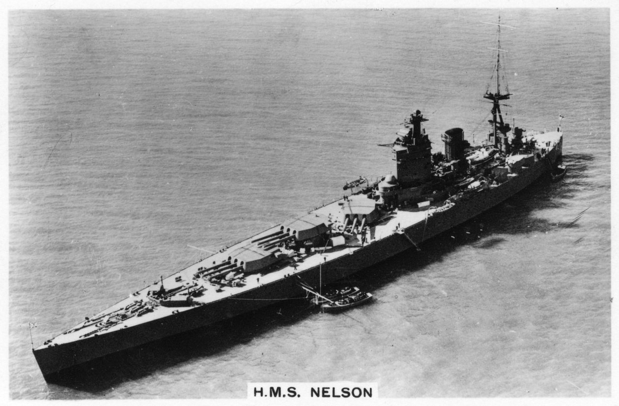 Slagskeppet HMS Nelson, 1937 av Unbekannt