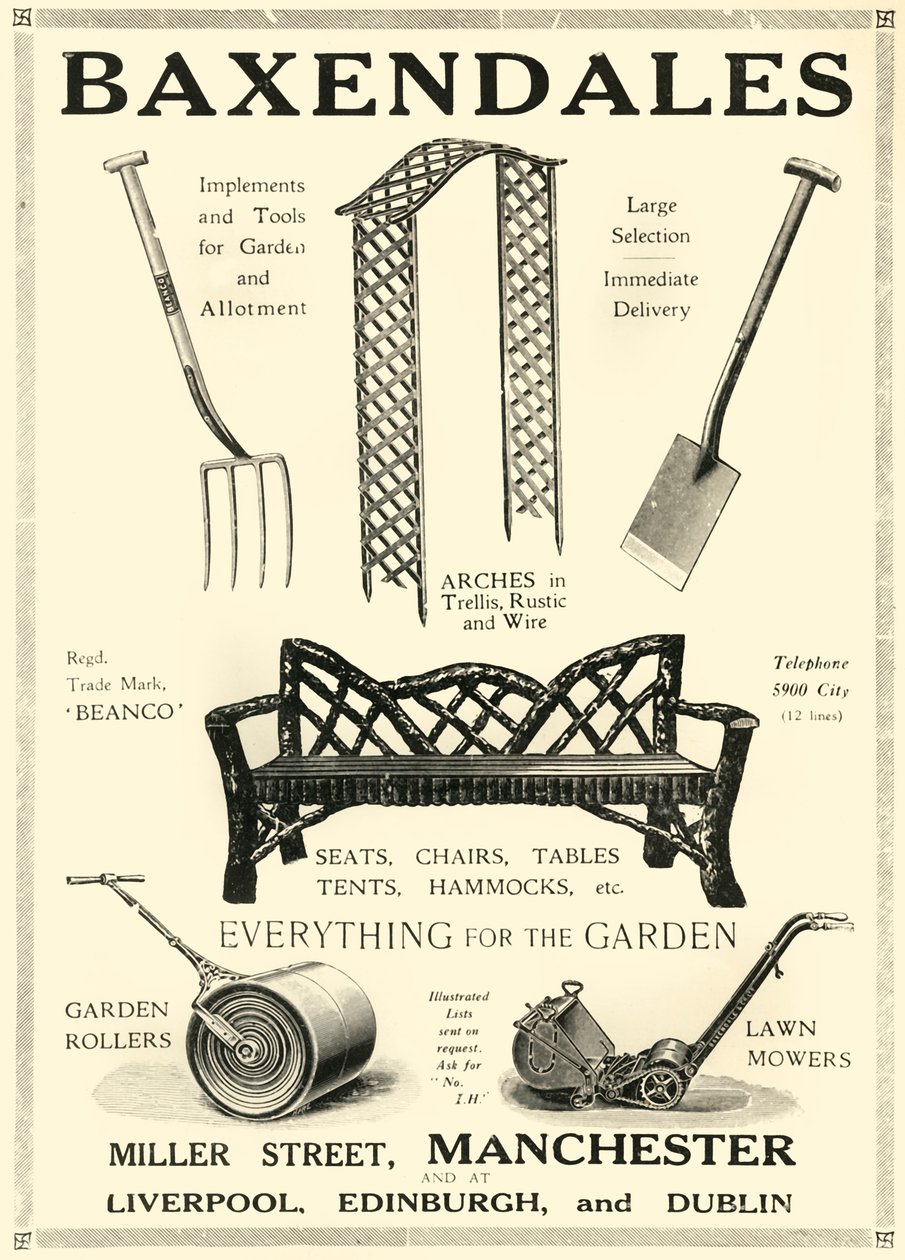 Baxendales, 1920. av Unbekannt