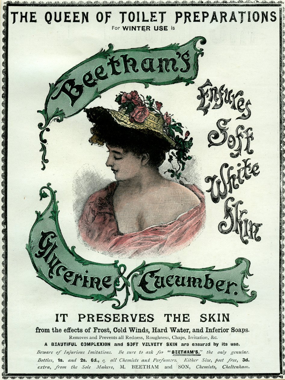 Beethams Glycerine and Cucumber Cream, 1800-talet av Unbekannt