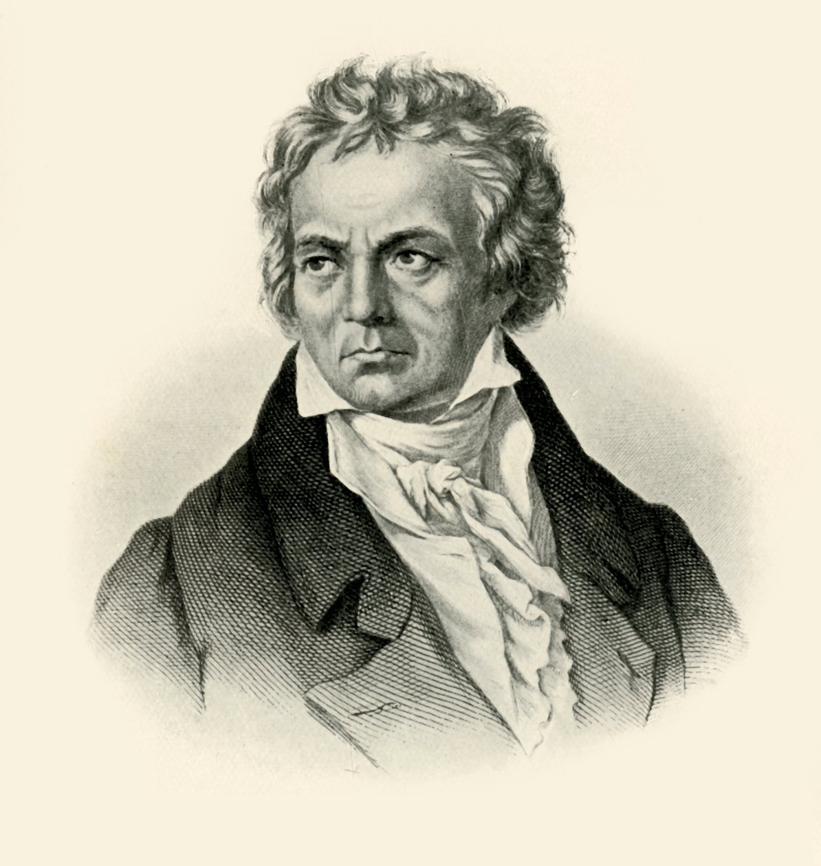 Beethoven, tidigt 1800-tal, 1907. av Unbekannt