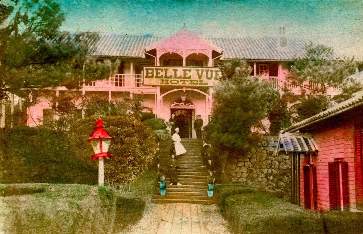 Belle Vue Hotel, Nagasaki, Japan, före 1920 av Unbekannt
