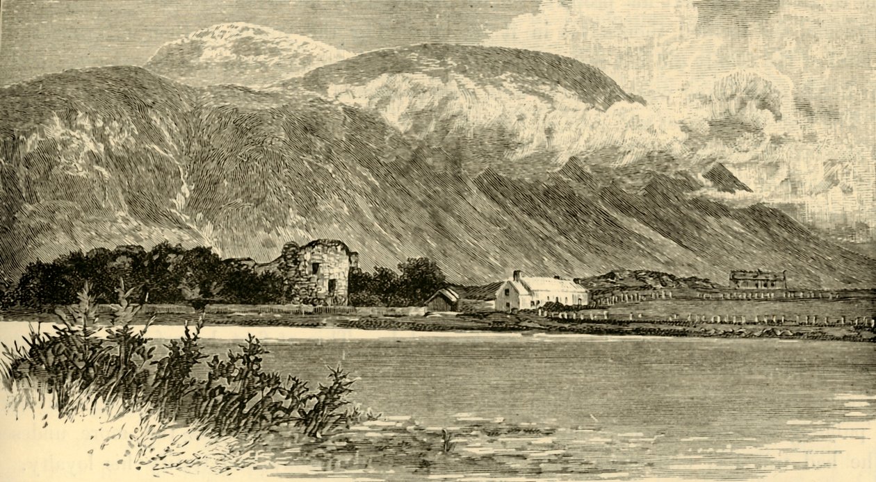 Ben Nevis och Inverlochy Castle, 1898. av Unbekannt
