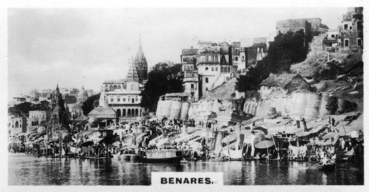 Benares, Indien, c1925 av Unbekannt