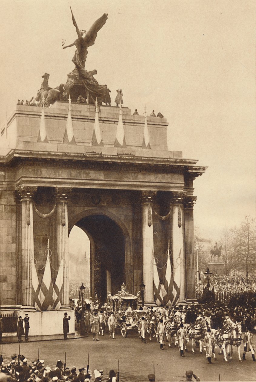 Under Quadriga, 12 maj 1937 av Unbekannt