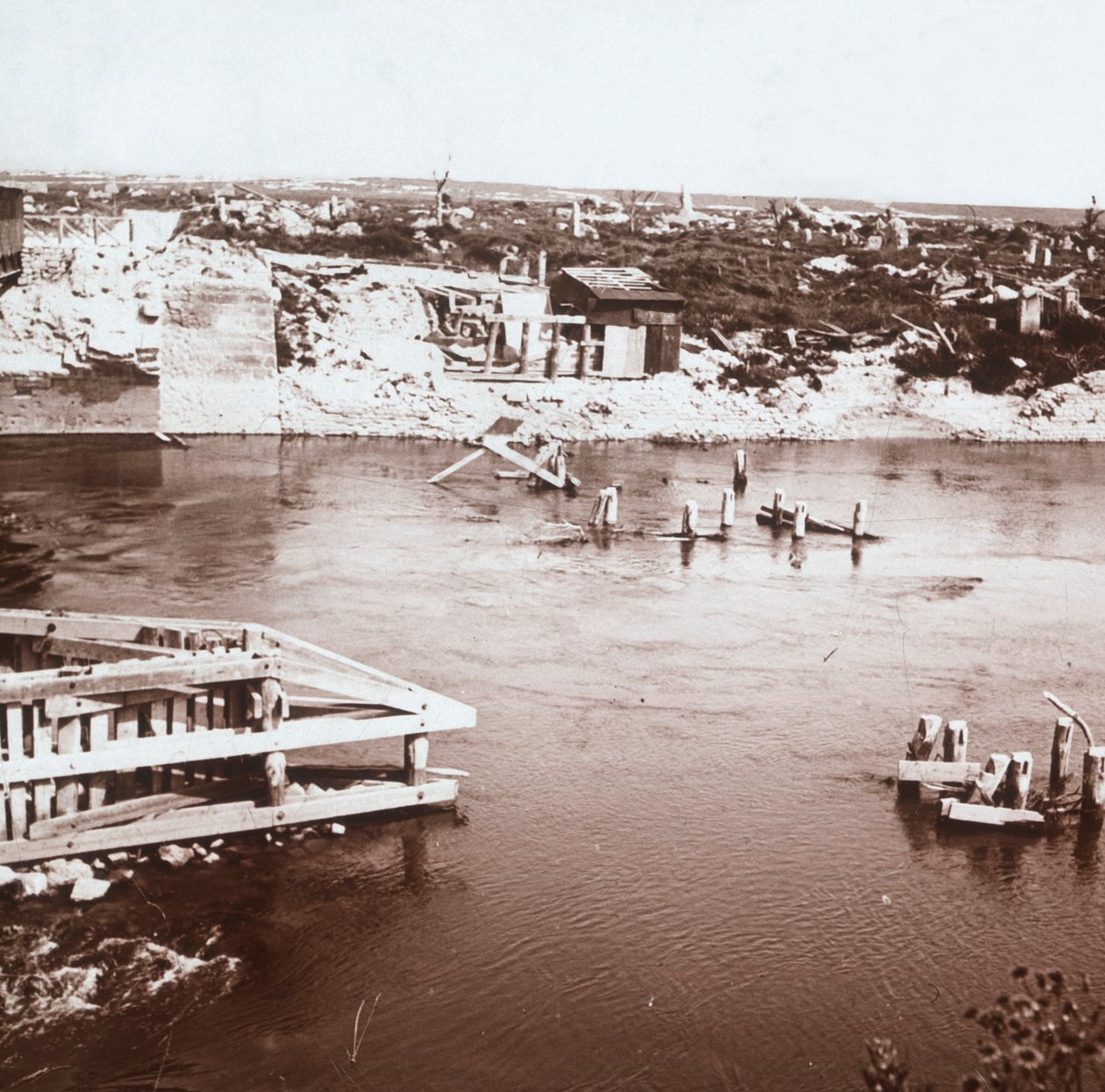 Berry-au-Bac, norra Frankrike, c1914-c1918 av Unbekannt