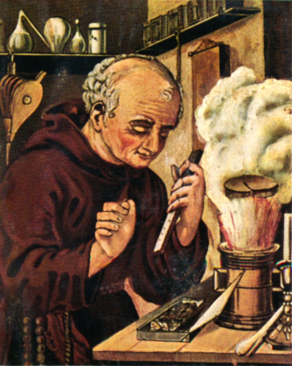 Berthold Schwarz på 1300-talet, 1934. av Unbekannt