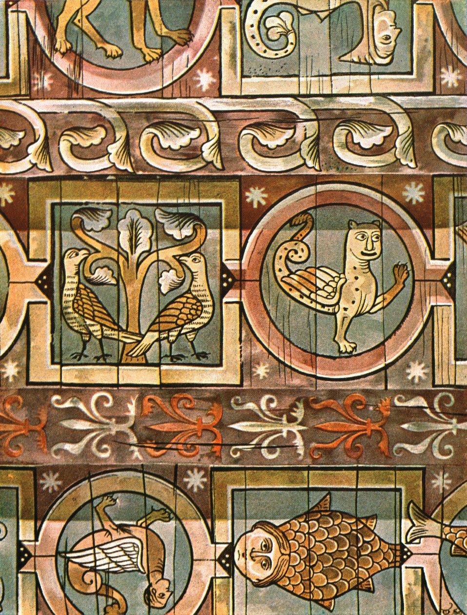 Bestiary-tak, Metz, Frankrike, 1928. av Unbekannt
