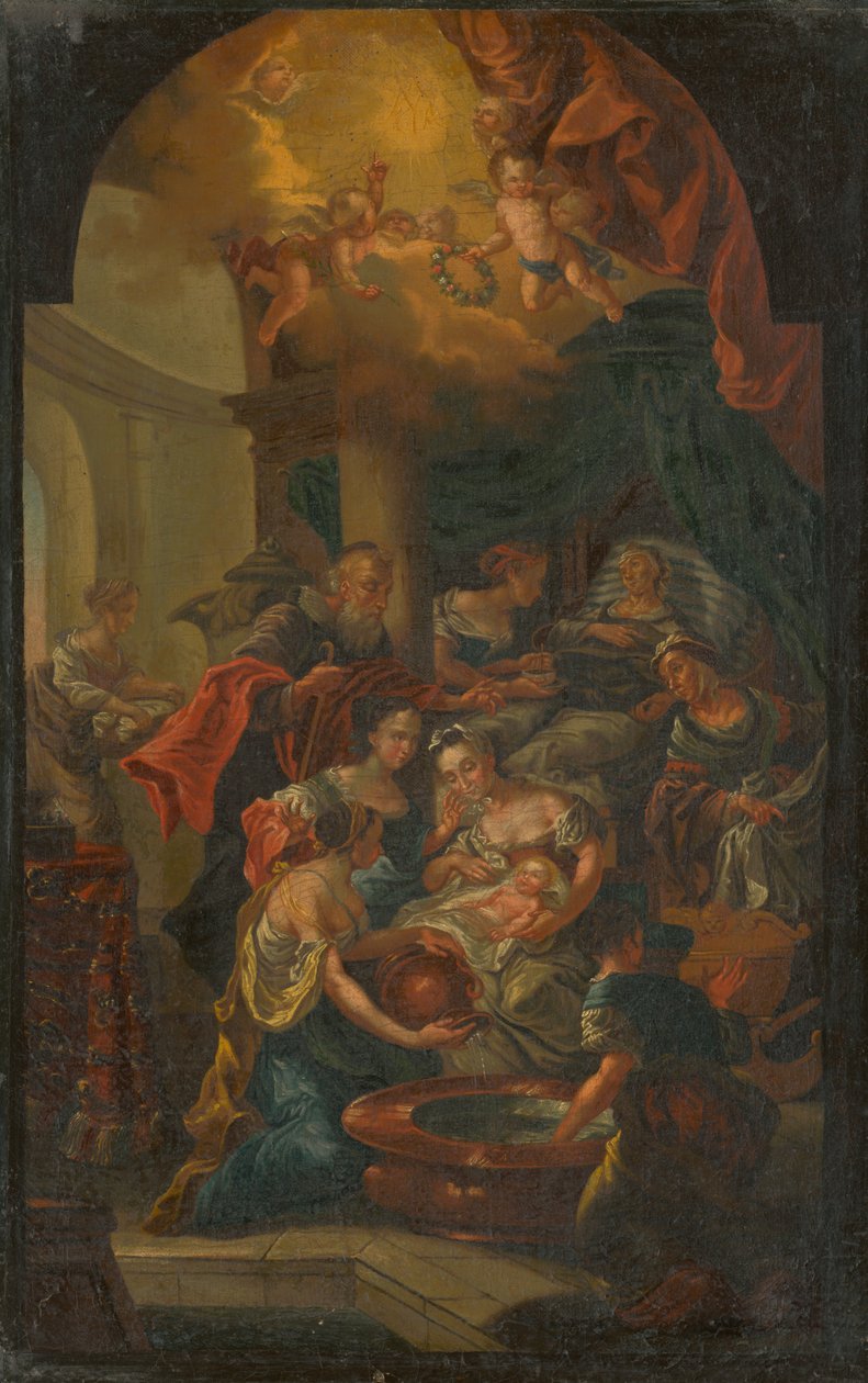 Birth of Saint John av Unbekannt