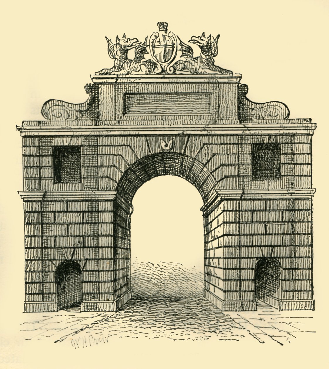 Bishopsgate, c1872. av Unbekannt