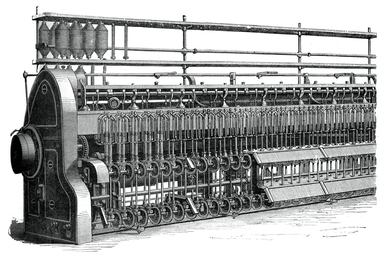 Spole och fluga ram, c1880 av Unbekannt