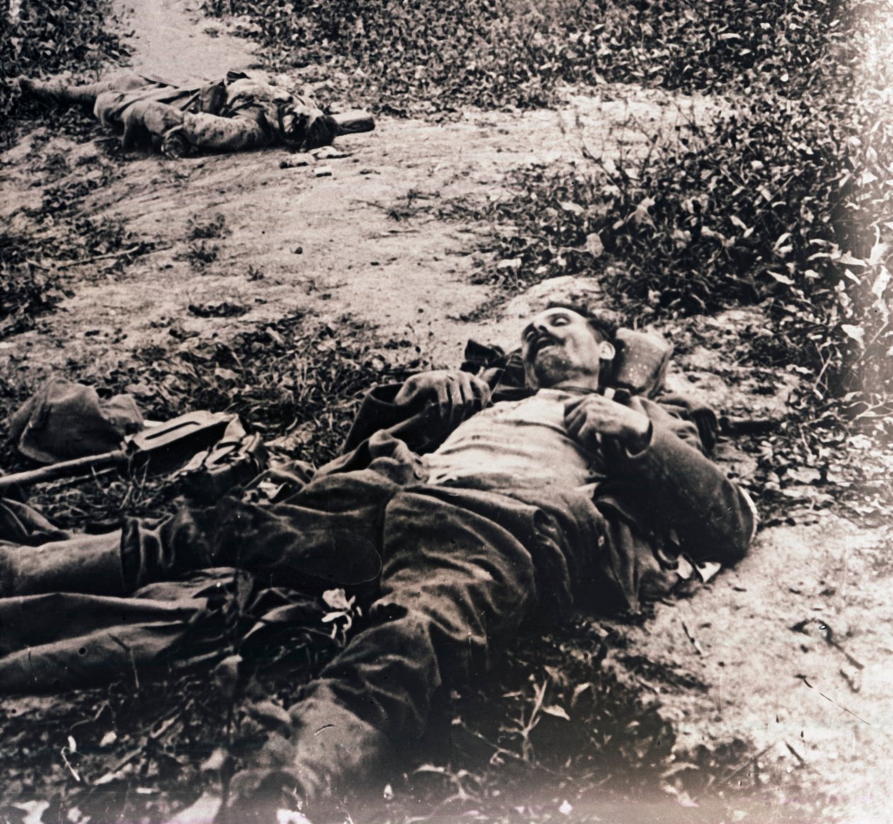 Kropp av döda soldater, c1914-c1918 av Unbekannt