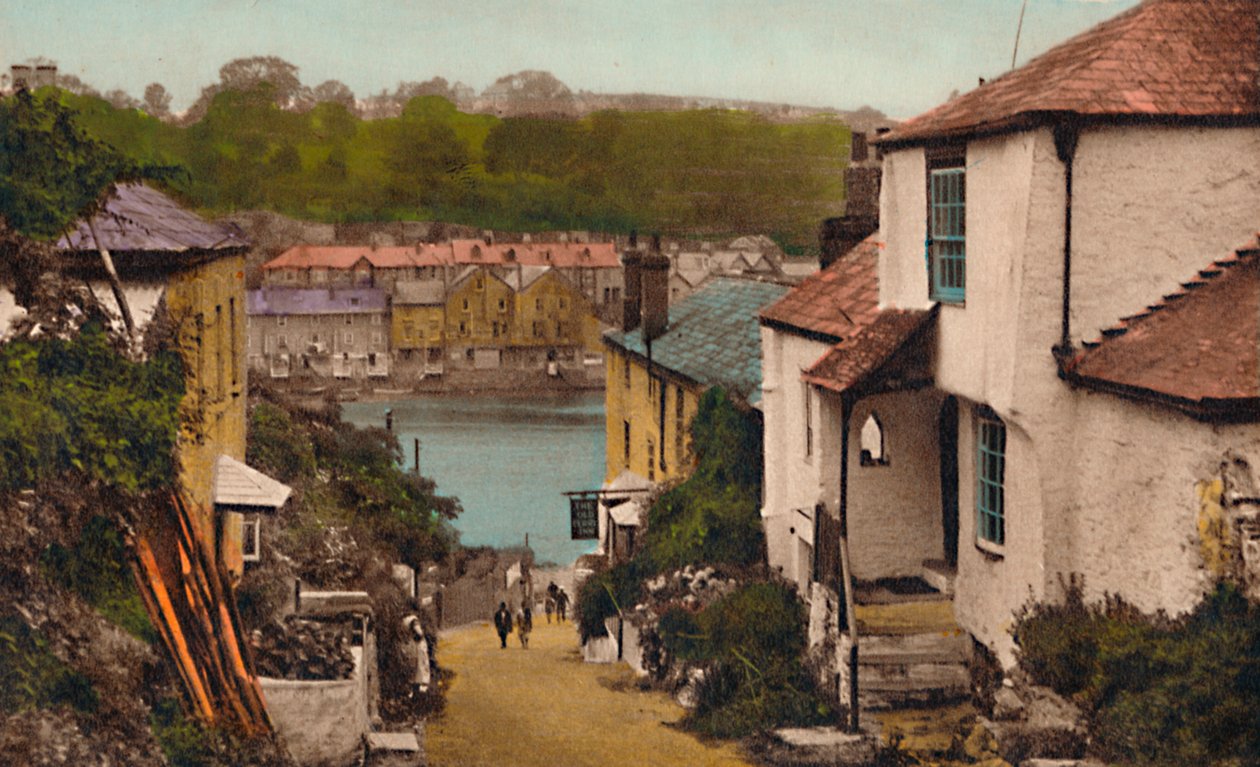 Bodinnick. Fowey, c1930 av Unbekannt