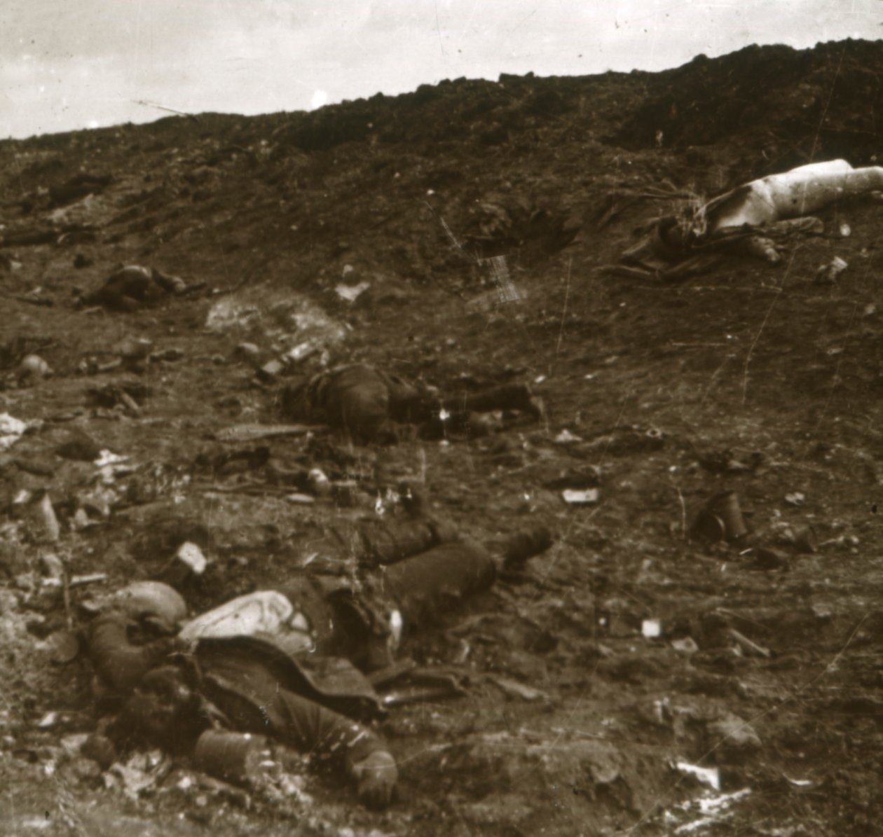 Kropp, Somme, norra Frankrike, c1916-c1918 av Unbekannt