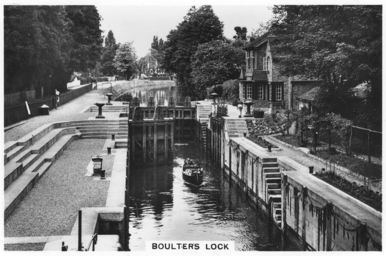 Boulters Lock, 1936 av Unbekannt