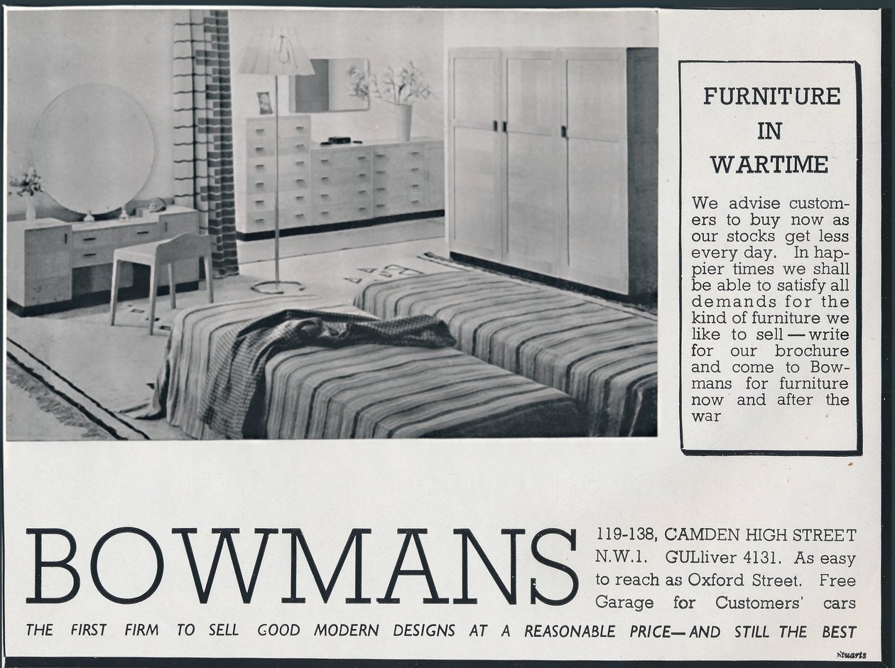 Bowmans annons, 1942 av Unbekannt
